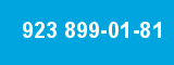 923 899-01-81 923 899-01-81